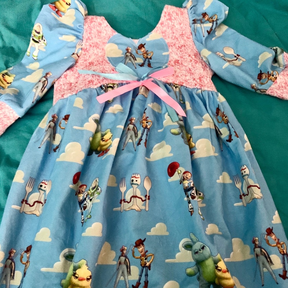 Custom made Toy story romper dee&ollie